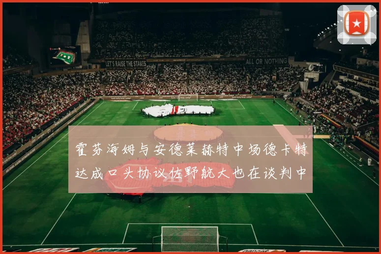 霍芬海姆与安德莱赫特中场德卡特达成口头协议佐野航大也在谈判中